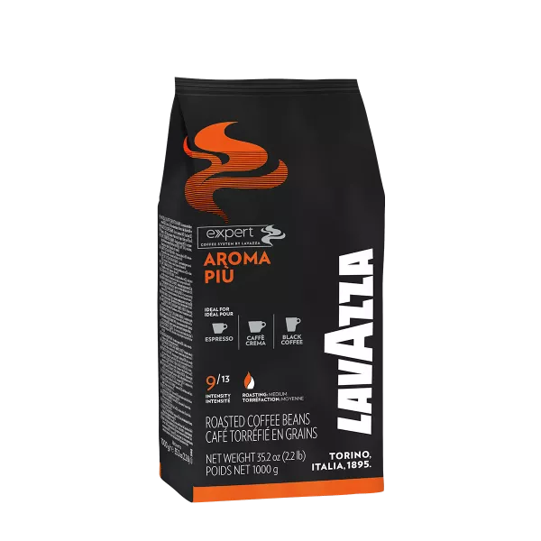 Lavazza EXPERT - Aroma Piu Coffee Beans 6 x 1 Kilo - Coffee Supplies