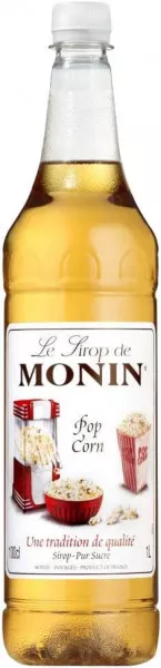 MONIN Popcorn Syrup - 1 Litre - Coffee Supplies