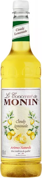 MONIN Cloudy Lemonade Syrup - 1 Litre - Coffee Supplies