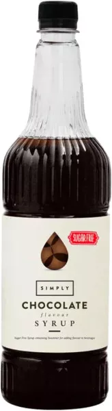 Simply Sugar Free Chocolate Syrup - Coffee Supplies