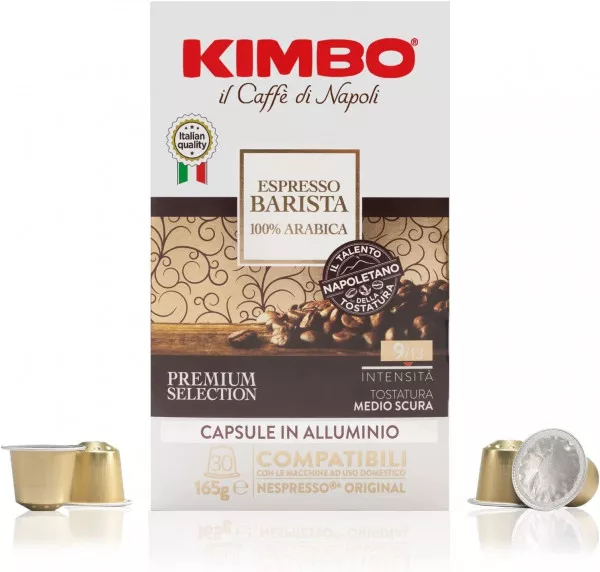 Kimbo Nespresso Compatible Capsules - ARABICA - 30 Pack - Coffee Supplies