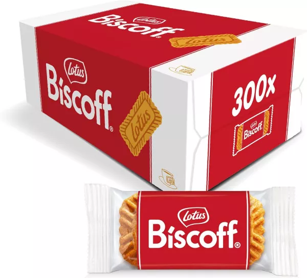 Lotus Biscoff Caramelised Biscuits x 300 - Coffee Supplies