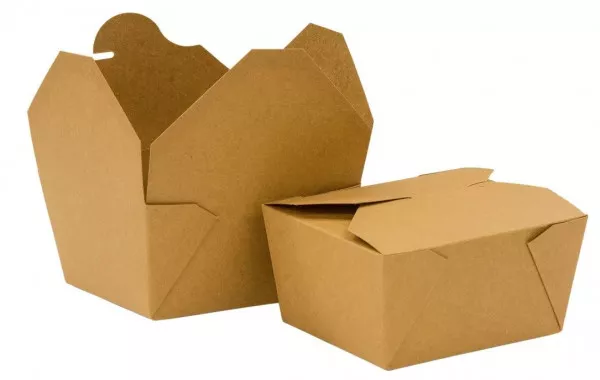 Kraft Take Away Deli Container Boxes - Coffee Supplies