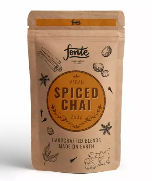 Fonte Handcrafted Artisan Premium Vegan Chai Latte - 250g - Coffee Supplies