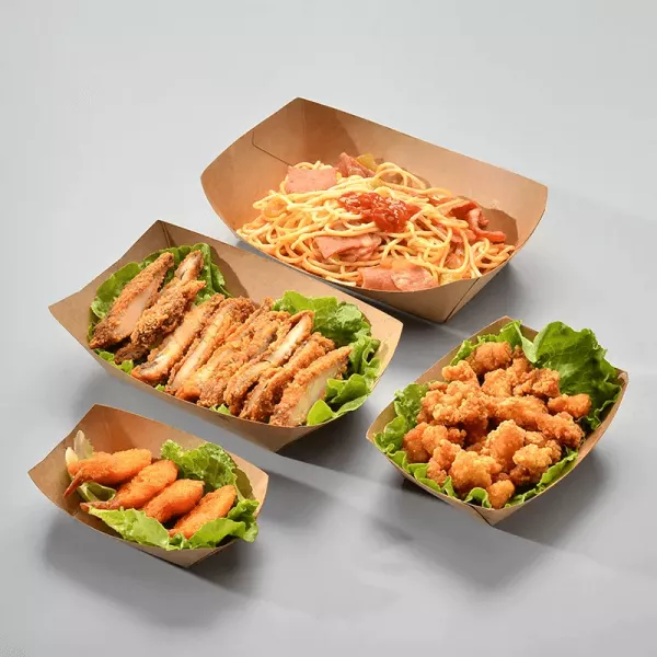 Kraft Food Boat Trays x 1000 - Coffee Supplies