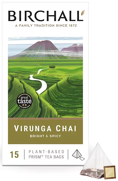 Birchall Virunga Chai Prism Tea Bags - Coffee Supplies