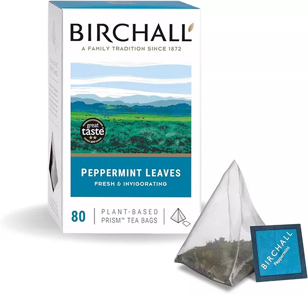 Birchall Peppermint Prism Tea Bags - Coffee Supplies