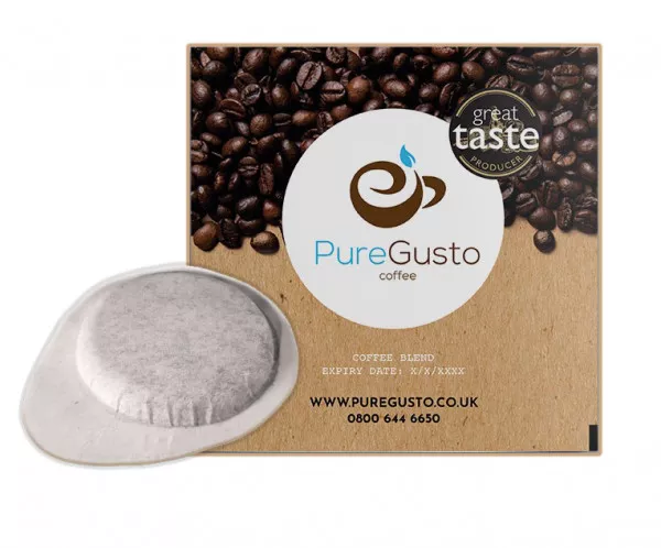 PureGusto - Blue Mountain - ESE Coffee Pods x 100 - Coffee Supplies