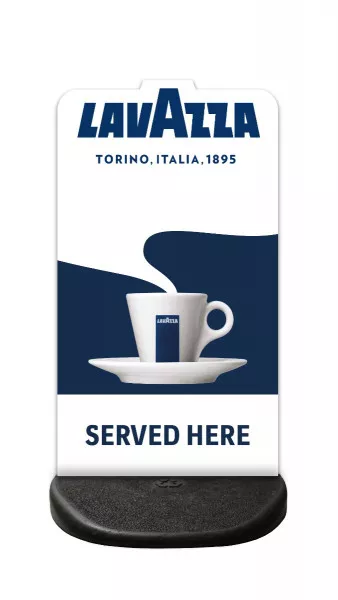 Lavazza Pavement Sign - Coffee Supplies