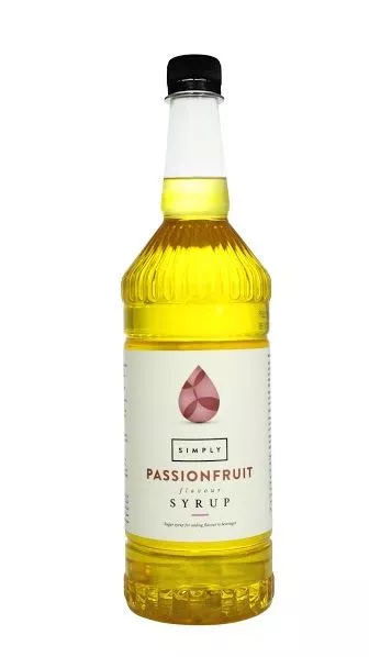 Simply Passion Fruit Syrup - 1 Litre - Coffee Supplies