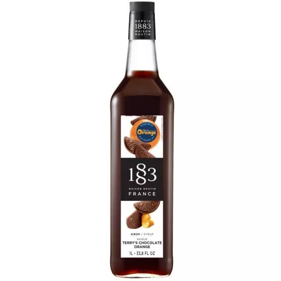 Routin 1883 Terry's Chocolate Orange Flavour Syrup 1 Litre - Coffee Supplies