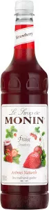 MONIN Strawberry Syrup - 1 Litre - Coffee Supplies