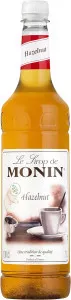 MONIN Nut Free Hazelnut Syrup - 1 Litre - Coffee Supplies