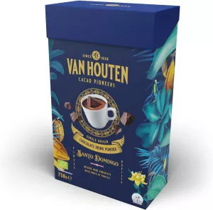 Van Houten SANTO DOMINGO Organic Chocolate Powder 750g - Coffee Supplies