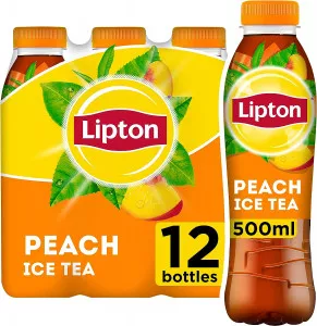 Lipton Iced Teas - Peach - 12 x 500ml - Coffee Supplies