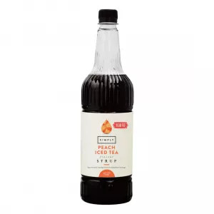 Simply SUGAR FREE Peach Iced Tea Syrup - 1 Litre - Coffee Supplies