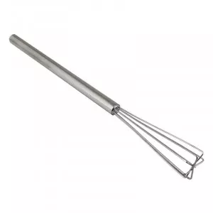 Deluxe Square Stainless Steel Whisk Long - Coffee Supplies