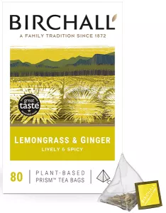 Birchall Lemongrass & Ginger Prism Tea Bags - Coffee Supplies