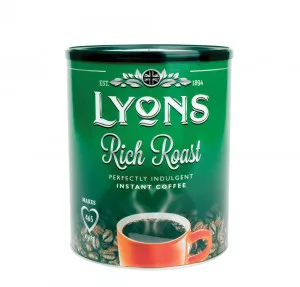 Lyons Rich Roast Instant Coffee Tin 750g - Coffee Supplies