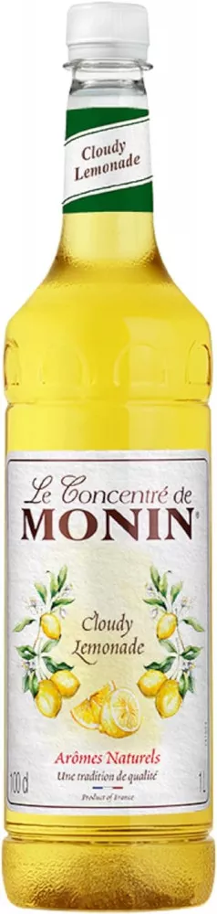 MONIN Cloudy Lemonade Syrup - 1 Litre - Coffee Supplies