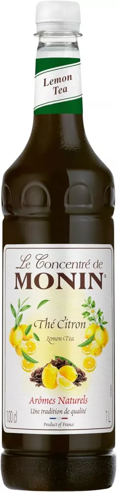 MONIN Lemon Iced Tea Syrup - 1 Litre - Coffee Supplies