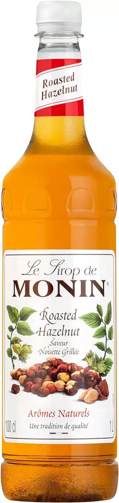 MONIN Roasted Hazelnut Syrup - 1 Litre - Coffee Supplies