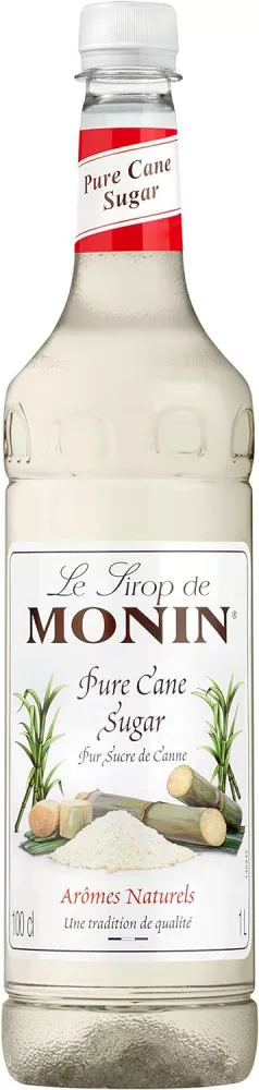 MONIN Cane Sugar Syrup - 1 Litre - Coffee Supplies