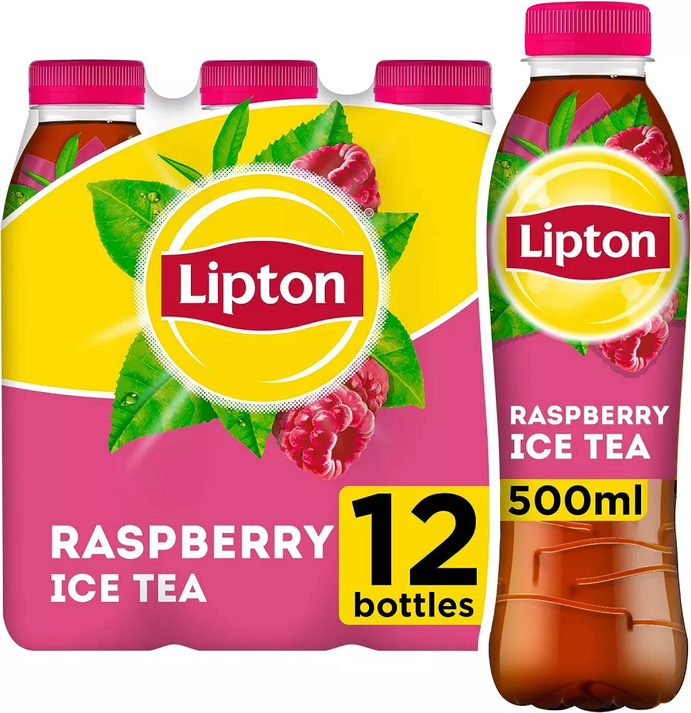 Lipton Iced Teas - Raspberry - 12 x 500ml - Coffee Supplies