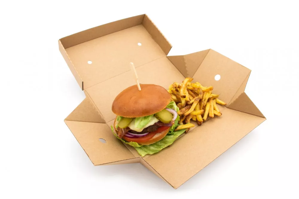 Premium Kraft Food Meal Boxes - Coffee Supplies