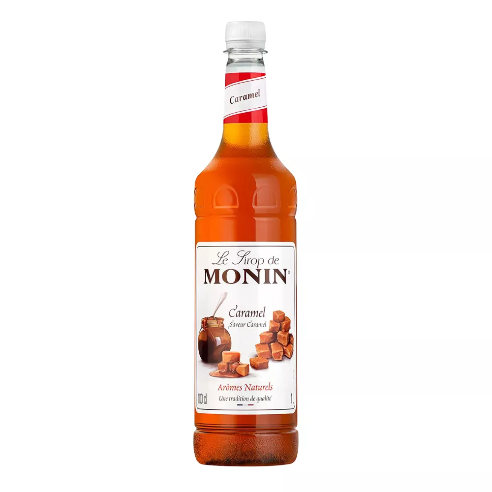 MONIN Caramel Syrup - 1 Litre - Coffee Supplies