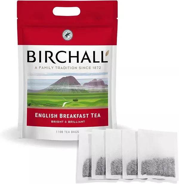 Birchall English Breakfast 1100 Tea Bags - Coffee Supplies