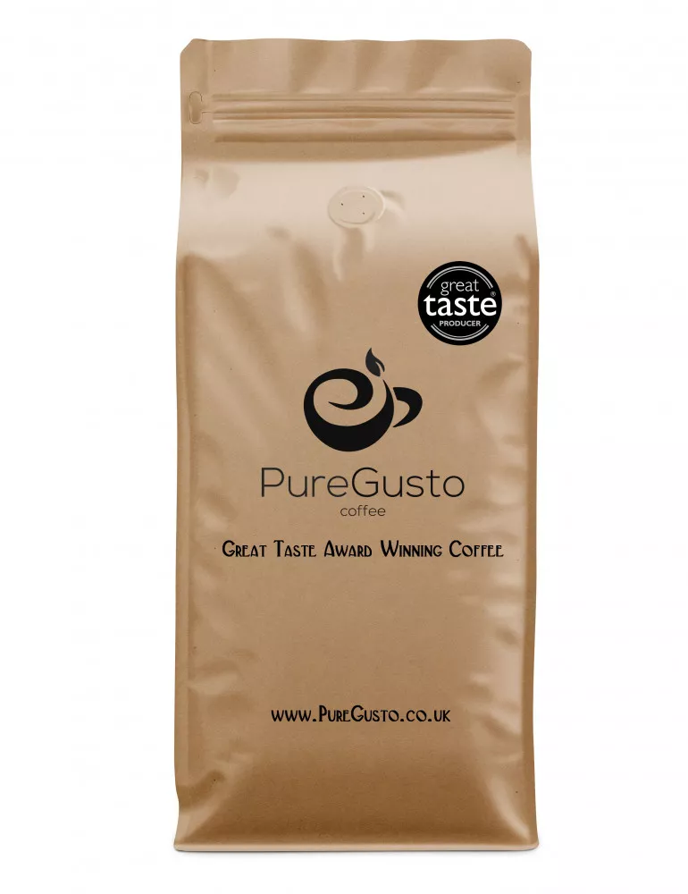 PureGusto - COLOMBIA Dark - GROUND - Limited Edition - 1 KG - MEGA Deal - Coffee Supplies